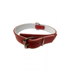 COLLAR PIEL CONFORT ROJO 30...